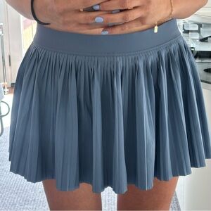 Lululemon Varsity High-Rise Pleated Tennis Skirt Oasis Blue Size 14